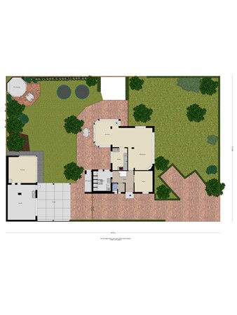 Floorplan - Rosenhofstraat 40, 5298 TC Liempde